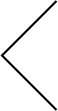 Left-pointing chevron or arrow icon for website navigation menu.
